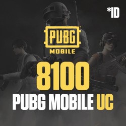 8100 PUBG Mobile UC