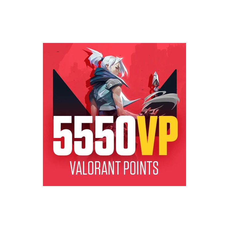 Valorant Points 5550 VP